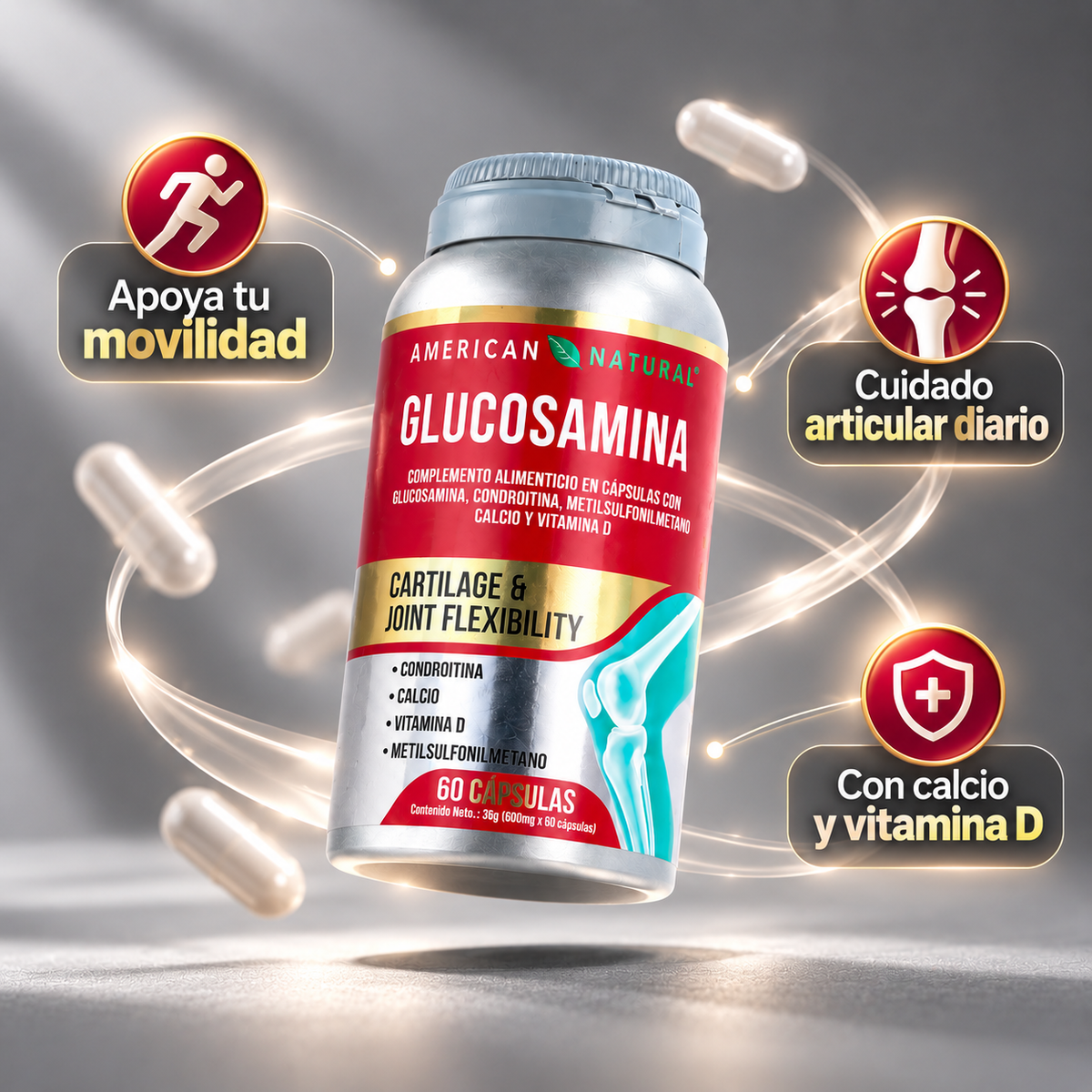 Glucosamina: Recupera tu movilidad y cuida tus articulaciones